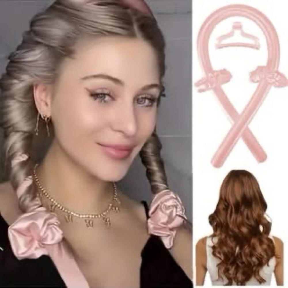 Elegant Pink Hair Styling Accessory